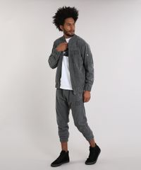 Jaqueta-Masculina-Bomber-LAB-em-Veludo-Cotele-Cinza-Mescla-Escuro-9223762-Cinza_Mescla_Escuro_3 Jaqueta-Masculina-Bomber-LAB-em-Veludo-Cotele-Cinza-Mescla-Escuro-9223762-Cinza_Mescla_Escuro_3