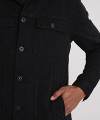 Jaqueta-de-Sarja-Masculina-LAB-Trucker-com-Estampa-Preta-9203956-Preto_4