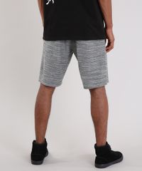 Bermuda-Masculina-LAB-em-Moletom-Cinza-Mescla-Claro-9218526-Cinza_Mescla_Claro_2