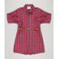 Vestido-Chemise-Xadrez-Manga-Longa-com-Cinto-Vermelha-9170669-Vermelho_1
