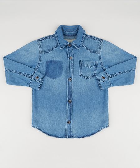 Camisa-Jeans-Infantil-Manga-Longa-com-Bolso-Azul-Escuro-9180388-Azul_Escuro_1 Camisa-Jeans-Infantil-Manga-Longa-com-Bolso-Azul-Escuro-9180388-Azul_Escuro_1