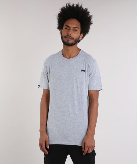 Camiseta-Masculina-LAB-A-Rua-E-Noiz-Manga-Curta-Gola-Careca-Cinza-Mescla-Claro-9170178-Cinza_Mescla_Claro_1