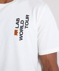 Camiseta-Masculina-LAB-World-Tour-Manga-Curta-Gola-Careca-Off-White-9170183-Off_White_4