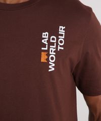Camiseta-Masculina-LAB-World-Tour-Manga-Curta-Gola-Careca-Marrom-9170183-Marrom_4