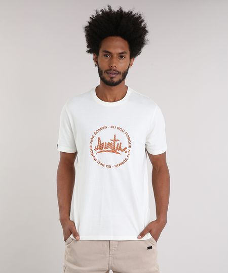Camiseta-Masculina-LAB-Ubumtu-Manga-Curta-Gola-Careca-Off-White-9170181-Off_White_1 Camiseta-Masculina-LAB-Ubumtu-Manga-Curta-Gola-Careca-Off-White-9170181-Off_White_1