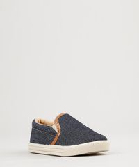 Tenis-Infantil-Slip-On-em-Jeans-Azul-Escuro-8048667-Azul_Escuro_2