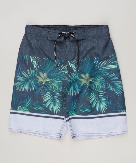 Bermuda-Surf-Infantil-com-Estampa-de-Folhagens-e-Cordao-Azul-9231758-Azul_1 Bermuda-Surf-Infantil-com-Estampa-de-Folhagens-e-Cordao-Azul-9231758-Azul_1