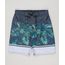 Bermuda-Surf-Infantil-com-Estampa-de-Folhagens-e-Cordao-Azul-9231758-Azul_1