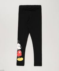 Calca-Legging-Infantil-Mickey-em-Algodao---Sustentavel-Preta-9231831-Preto_2