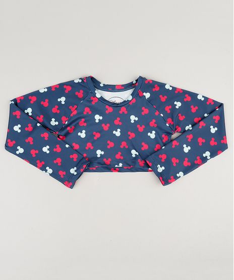 Blusa-de-Praia-Infantil-Cropped-Estampada-Mickey-Manga-Longa-Decote-Redondo-Azul-9037497-Azul_1