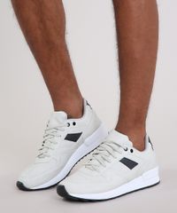 Tenis-Masculino-com-Recortes-Cinza-Claro-9217297-Cinza_Claro_2
