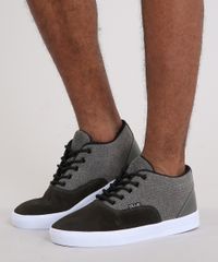 Tenis-Masculino-Ollie-com-Recorte-em-Suede-Chumbo-9211640-Chumbo_2