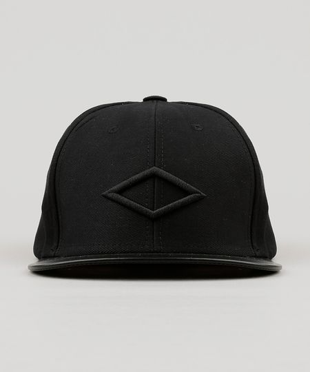 Bone-Masculino-Aba-Reta-Sintetica-com-Bordado-Preto-9213880-Preto_1