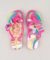 Chinelo-Infantil-Ipanema-Estampado-Barbie-e-Unicornio-com-Laco-Rosa-9232465-Rosa_1