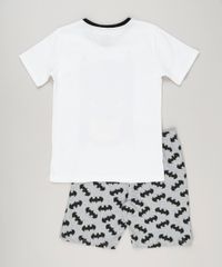 Pijama-Infantil-Batman-Manga-Curta-Off-White-9133193-Off_White_2
