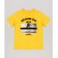 Camiseta-Infantil--Skateboard--Manga-Curta-Gola-Careca-em-Algodao---Sustentavel-Amarela-9227521-Amarelo_1