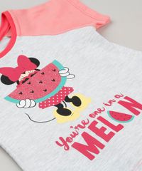 Pijama-Infantil-Minnie-com-Glitter-Manga-Curta-Cinza-Mescla-Claro-9223739-Cinza_Mescla_Claro_4