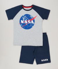 Pijama-Infantil-Espacial-Manga-Curta-Cinza-Mescla-9224165-Cinza_Mescla_1