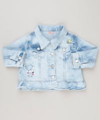 Jaqueta-Jeans-Infantil-com-Bordado-do-Snoopy-e-Babado-Manga-Longa-Azul-Claro-9183199-Azul_Claro_1