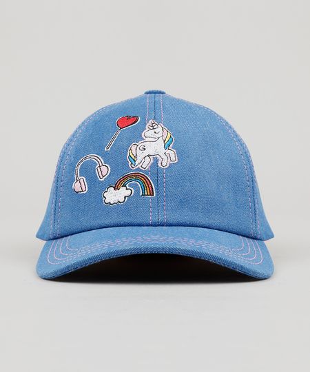 Bone-Infantil-em-Jeans-com-Bordado-Unicornio-Aba-Curva-Azul-Medio-9131270-Azul_Medio_1 Bone-Infantil-em-Jeans-com-Bordado-Unicornio-Aba-Curva-Azul-Medio-9131270-Azul_Medio_1