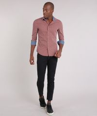 Camisa-Masculina-Slim-Estampada-Manga-Longa-Laranja-Escuro-9049894-Laranja_Escuro_3