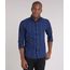 Camisa-Masculina-Comfort-Xadrez-Manga-Longa-Azul-Marinho-9049893-Azul_Marinho_1