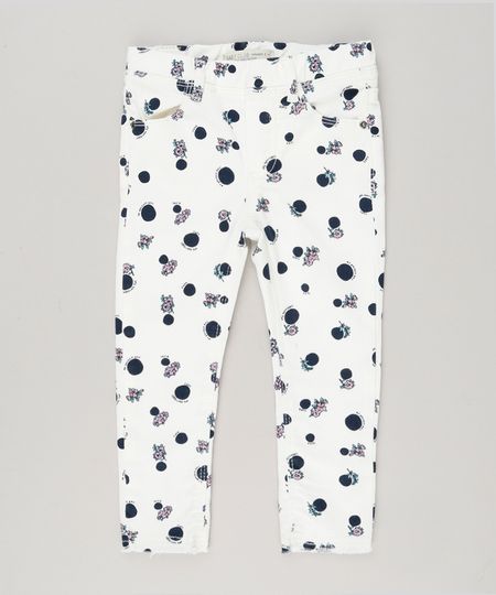 Calca-Jegging-Infantil-Estampa-da-Poa-com-Barra-Desfiada-Off-White-9169700-Off_White_1
