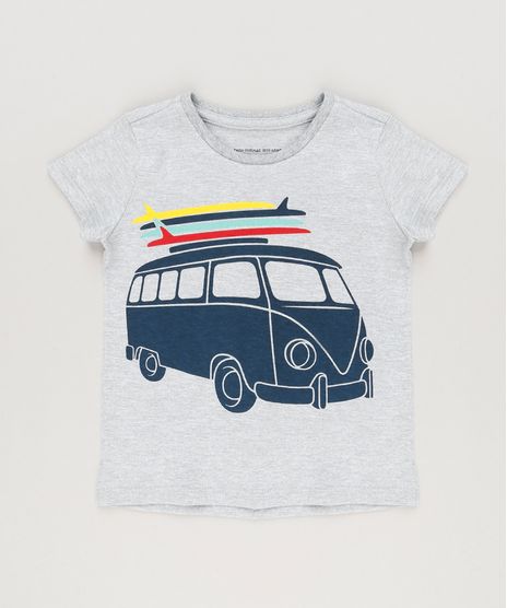 Camiseta-Infantil-Carro-Manga-Curta-Gola-Careca-Cinza-Mescla-8388301-Cinza_Mescla_1