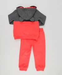Conjunto-Infantil-de-Blusao-Mickey-Mouse-com-Orelhinhas---Calca-em-Moletom-Vermelho-8960237-Vermelho_2