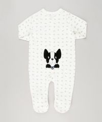 Macacao-Infantil-Cachorro-com-Estampa-de-Patinhas-e-Ossinhos-Manga-Longa-em-Algodao---Sustentavel-Off-White-8941294-Off_White_2