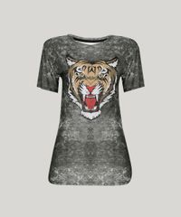 Blusa-Feminina-Longa-Tigre-Manga-Curta-Decote-Redondo-Chumbo-8971715-Chumbo_5