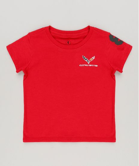 Camiseta-Infantil-Tal-Pai-Tal-Filho-com-Bordado--Corvette--Manga-Curta-Decote-Redondo-Vermelho-9234081-Vermelho_1