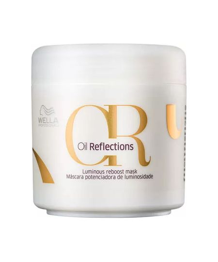 Máscara de Tratamento Oil Reflections Wella Professionals 150ml Menor preço em Máscara de Tratamento Oil Reflections Wella Professionals 150ml