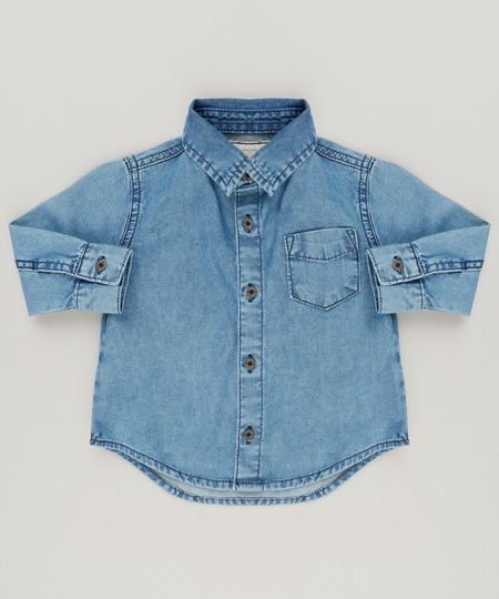 Camisa-Jeans-Infantil-Manga-Longa-Azul-Medio-9158802-Azul_Medio_1 Camisa-Jeans-Infantil-Manga-Longa-Azul-Medio-9158802-Azul_Medio_1
