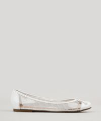 Sapatilha-Feminina-Bico-Redondo-Via-Uno-com-Recorte-Transparente-e-Matelasse-Branca-9246469-Branco_1