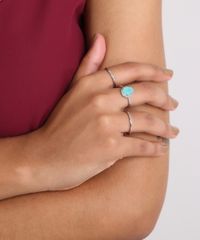 Kit-de-3-Aneis-Femininos-Prateado-9218484-Prateado_2