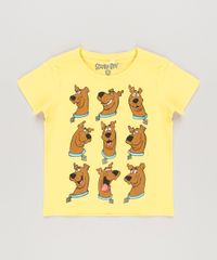 Camiseta-Infantil-Scooby-Doo-Manga-Curta-Decote-Redondo-Amarela-8378819-Amarelo_1