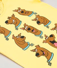 Camiseta-Infantil-Scooby-Doo-Manga-Curta-Decote-Redondo-Amarela-8378819-Amarelo_4