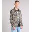 Camisa-Masculina-Estampada-Camuflada-com-Bolsos-Manga-Longa-Verde-Militar-8875704-Verde_Militar_1