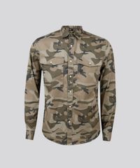 Camisa-Masculina-Estampada-Camuflada-com-Bolsos-Manga-Longa-Verde-Militar-8875704-Verde_Militar_5
