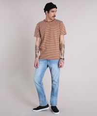 Camiseta-Masculina-Listrada-Manga-Curta-Gola-Careca-Marrom-9195970-Marrom_3
