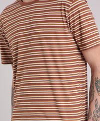 Camiseta-Masculina-Listrada-Manga-Curta-Gola-Careca-Marrom-9195970-Marrom_4