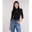 Blusa-Feminina-Canelada-com-Ziper-Gola-Alta-e-Manga-Longa-Preto-9160740-Preto_1