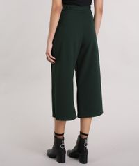 Calca-Feminina-Pantacourt-com-Cinto-Verde-Escuro-9219180-Verde_Escuro_2