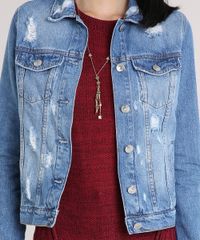 Jaqueta-Jeans-Feminina-Destroyed-Manga-Longa-Azul-Claro-9112672-Azul_Claro_4