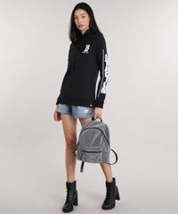 Blusao-Feminino-Justin-Bieber--Stadium-Tour--com-Capuz-em-Moletom-Preto-9167611-Preto_3