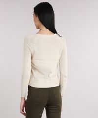 Sueter-Feminino-em-Trico-com-Pelo-Manga-Longa-Decote-Redondo-Bege-Claro-8891763-Bege_Claro_2