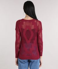 Sueter-Feminino-em-Trico-com-Ponto-Largo--Vinho-8968803-Vinho_2