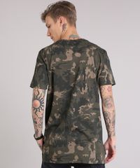 Camiseta-Masculina-Longa-Estampada-Camuflada-Manga-Curta-Gola-Careca-Verde-Militar-9153431-Verde_Militar_2