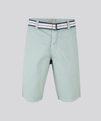 Bermuda-Sarja-Masculina-Reta-com-Cinto-Cadarco-Listrado-e-Bolsos-Verde-9100776-Verde_5
